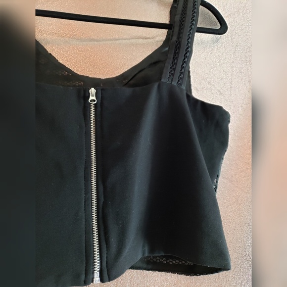 TFNC Crop Top Black - Picture 8 of 8